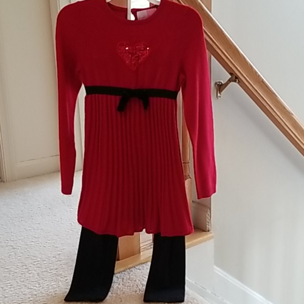 Girls 2 piece sweater outfit